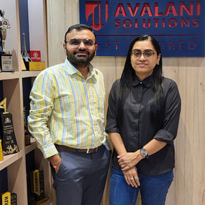 Nishant Avalani,  Founder & Preeti Avalani, Cofounder