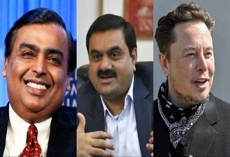 Elon Musk Leads Superb Billionaires Index Ambani and Adani Join the Club