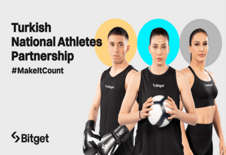 Bitget Collaborates with Three Turkish National Athletes under the #MakeItCount Campaign